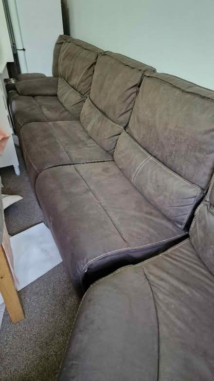 Photo of free L Shaped Sofa (M40 Harpurhey) #3
