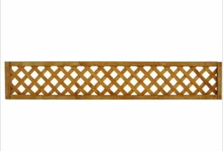 Photo of Diamond fence topper,square trellis (Stockport SK1) #1