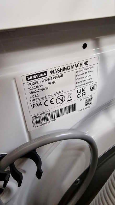 Photo of free Samsung Washing Machine (M40 Harpurhey) #3
