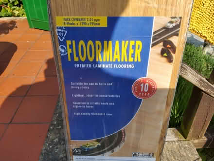 Photo of free Laminate Flooring x 1 pk (Bexhill on Sea) #2