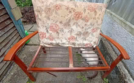Photo of free Two seater bench seat (central support broken) (Kirkley NR33) #3
