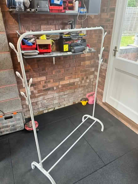 Photo of free Freestanding metal clothing rack (WR4 warndon) #1