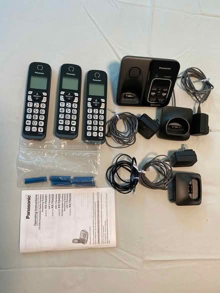 Photo of free Panasonic Phone Set (Cedar Grove, Fairview Ave.) #1