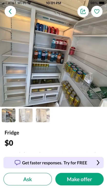 Photo of free frige in Queen Creek (East Valley, Gilbert) #4