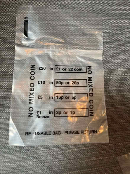Photo of free Money/Change Bags (Bromham MK43) #1