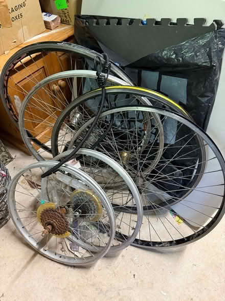 Photo of free Unsafe bike wheels (Pant SY10) #1