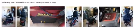 Photo of free Electric wheelchair and charger (Ludlow SY8) #1