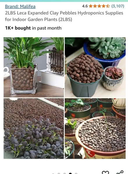 Photo of free Used - 2lbs Leca clay pebbles (Hell's Kitchen/Midtown West) #4