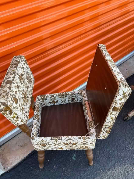 Photo of free vintage sewing chair-hidden storage (Clearlake Oaks) #2