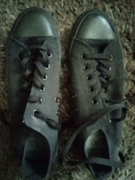 Photo of free Black Dunlop trainers size 6.5 (Corby NN18) #1