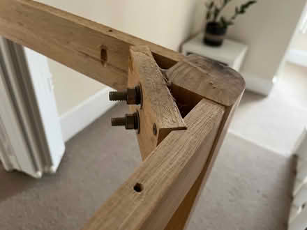 Photo of free Solid Wooden Table/Desk Frame (Ottery St Mary) #2