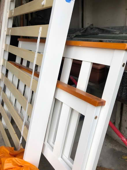 Photo of free Single wooden bed frame (Carnforth LA5) #2
