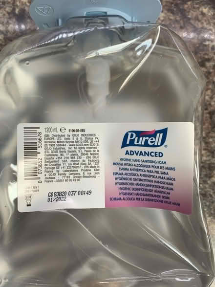Photo of free Hand sanitizer (Malvern Link WR14) #1