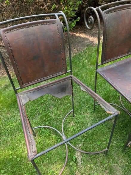 Photo of free 2 nice metal chair frames (Arlington, ma) #3