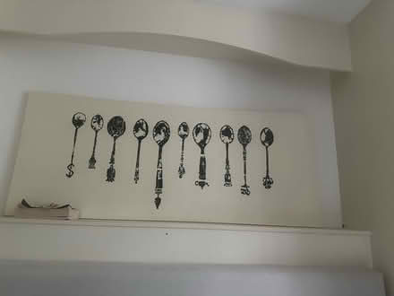 Photo of free Large canvas art piece (Purley) #1