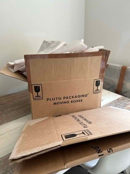 Photo of free 3 removal boxes/paper (Leamington Spa CV32) #1