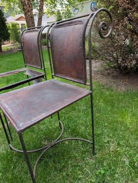 Photo of free 2 nice metal chair frames (Arlington, ma) #1