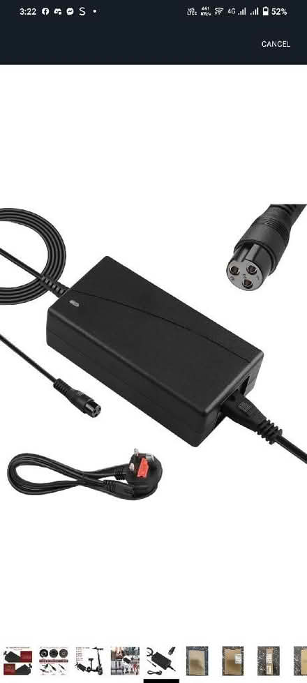 Photo of Electric Scooter Charger (CT1) #1