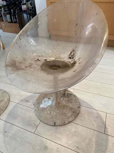 Photo of free 2 swivel plastic chairs (Stockwell) #2