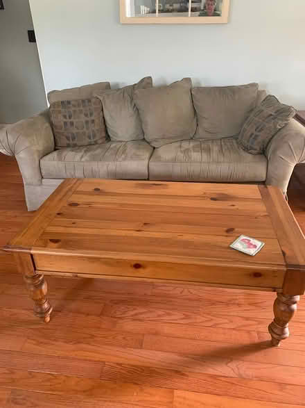 Photo of free Sofa bed loveseat & coffee table (Spring Lake Heights) #2