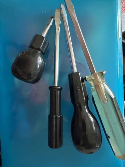Photo of free Flat blade screwdrivers x 4 (Ashford TW15) #1