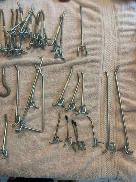 Photo of free hangars for peg board (northeast ann arbor) #1