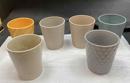 Photo of free Small Ceramic Pots (6) (Newport Beach (Eastbluff)) #1