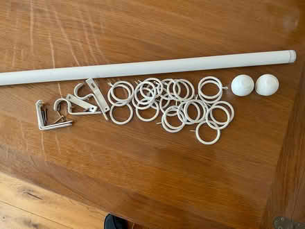 Photo of free Curtain pole and fittings (Caernarfon - LL55) #1