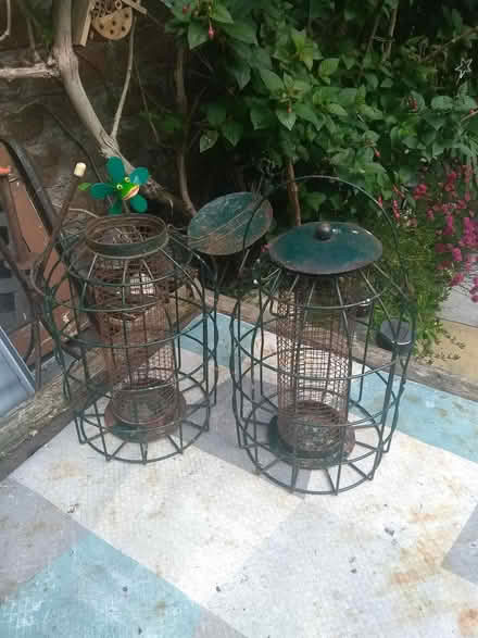 Photo of free 2 old birdfeeders (Wallasey CH44) #1