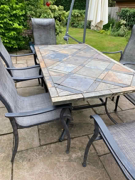 Photo of free Garden Table and chairs (Warners End Hemel Hempstead) #1