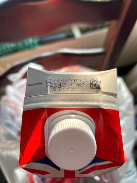 Photo of free 9 uht milk (Arbourthorne S2) #2