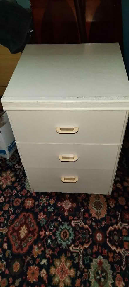 Photo of free Bedside drawers (Woodley RG6) #1