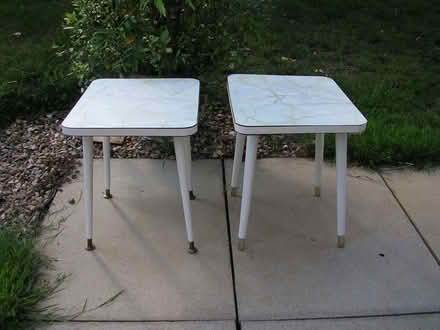 Photo of free 2 similar small tables (Broxbourne EN10) #1