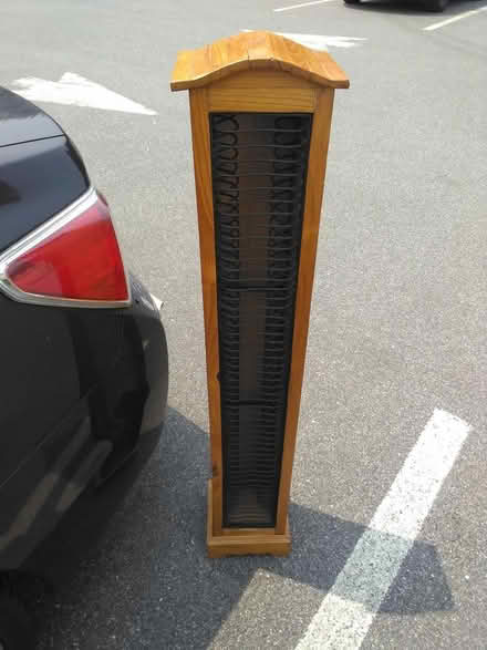 Photo of free Wicker Cd Shelf (Biddeford, Maine) #1