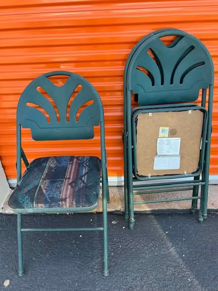 Photo of free 3 folding chairs (Clearlake Oaks) #1