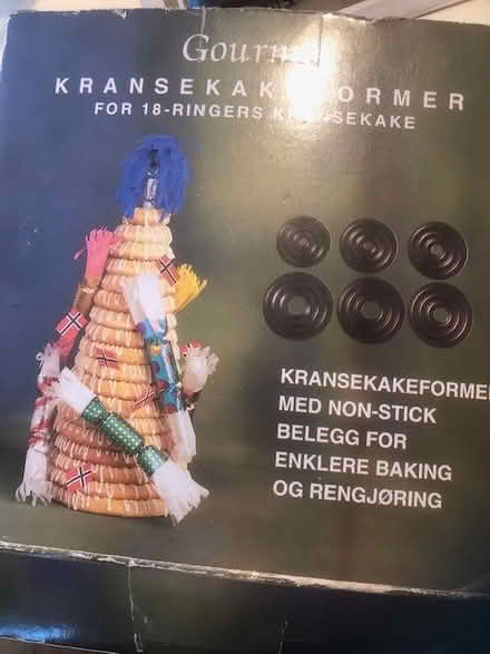 Photo of free Unused 'Kransekakeformer' to make Scandinavian cake HG2 (Harrogate HG2) #1