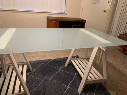 Photo of free Glass Dining Table (Midtown Palo Alto) #1