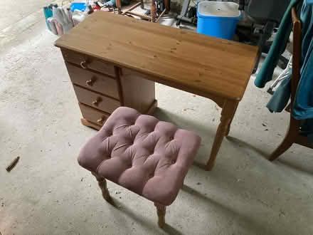 Photo of free Small dressing table and stool (Shap CA10) #1