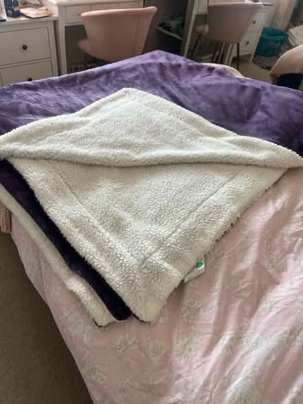 Photo of free Bed Throw (Worcester Park) #1