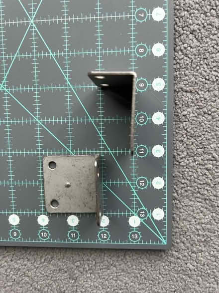 Photo of free 16 Metal Angle Brackets (Fareham PO15) #1