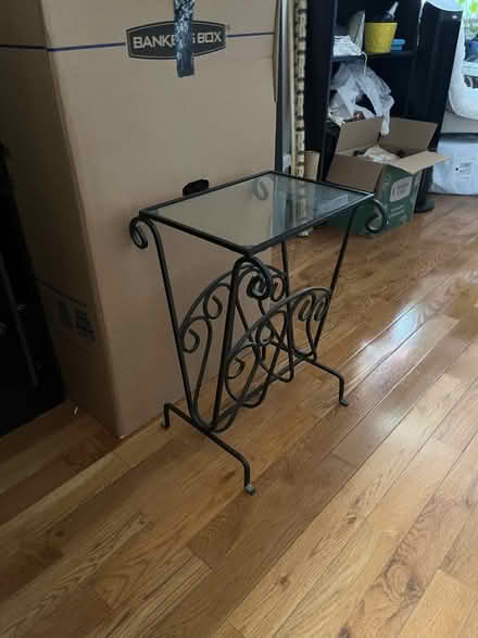 Photo of free Metal and Glass Side Table (Astoria, NY) #2