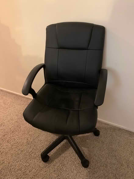 Photo of free Black office chair (Midtown Palo Alto) #1
