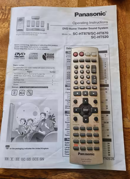 Photo of free Surround sound system. (Blubberhouses HG3) #1