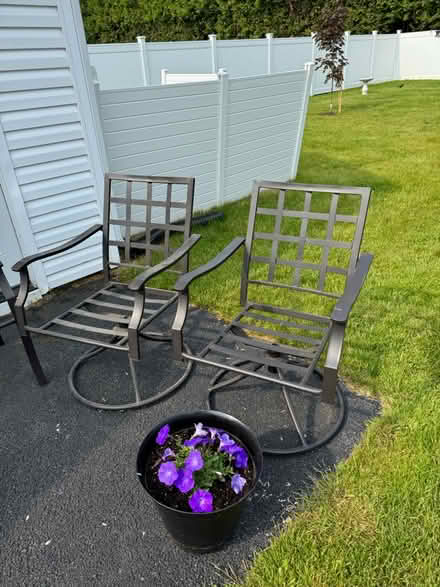Photo of free Metal outdoor furniture (Rouses Point) #2