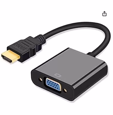 Photo of HDMI to VGA female adapter (Barnston CH60) #1