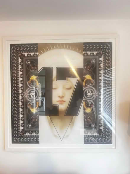 Photo of free XL White Frame (Frame only) (SE25 6NE) #1