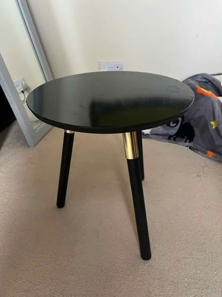 Photo of free Black side table (Barry CF62) #1