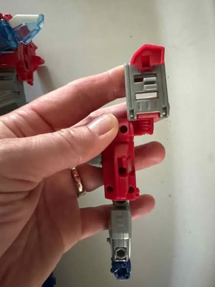 Photo of free Optimus Prime Power Flip-arm broken (Old Mill Grove Rd playground) #2