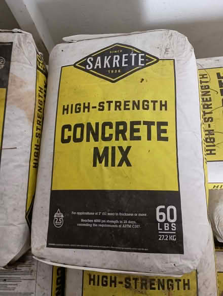 Photo of free Bags of concrete mix (Near Highways 287 and 392) #2