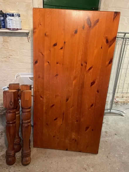 Photo of free Antique Pine table seats 4 (Cheadle Heath SK3) #1